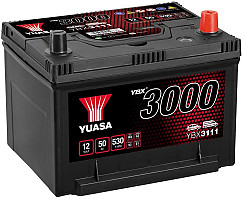 Akumulator Yuasa YBX 3000 12V-50Ah BCI D+ 