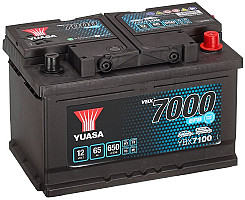 Akumulator Yuasa YBX 7000 12V-65Ah D+ Nizki