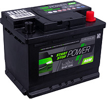 Akumulator intAct Start-Stop Power AGM 12V-60Ah