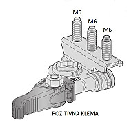 HITRA TRIPRIKLOPNA KLEMA (+)