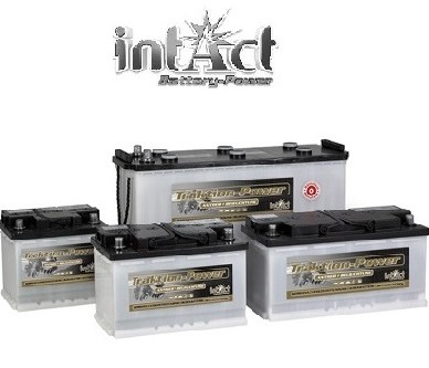 intAct Traktion-Power – semi-traction batteries with up to 300 cycles