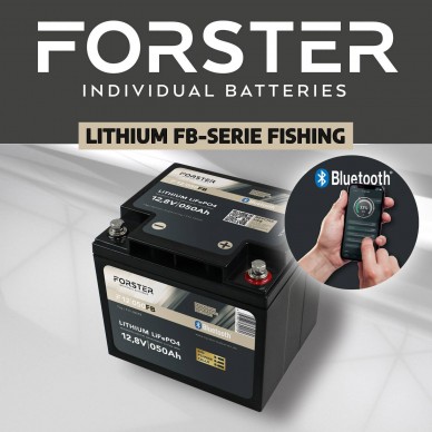 Forster Fishing Akumulatorji za pogon in napajanje